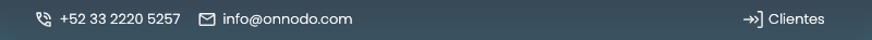 Header bar de onnodo.com